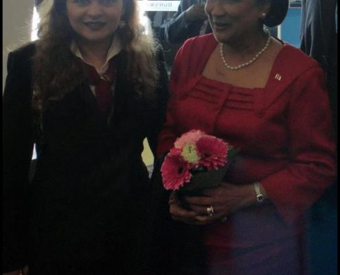 The Prime Minister of Trinidad and Tobago Hon. Kamla Persad-Bissessar